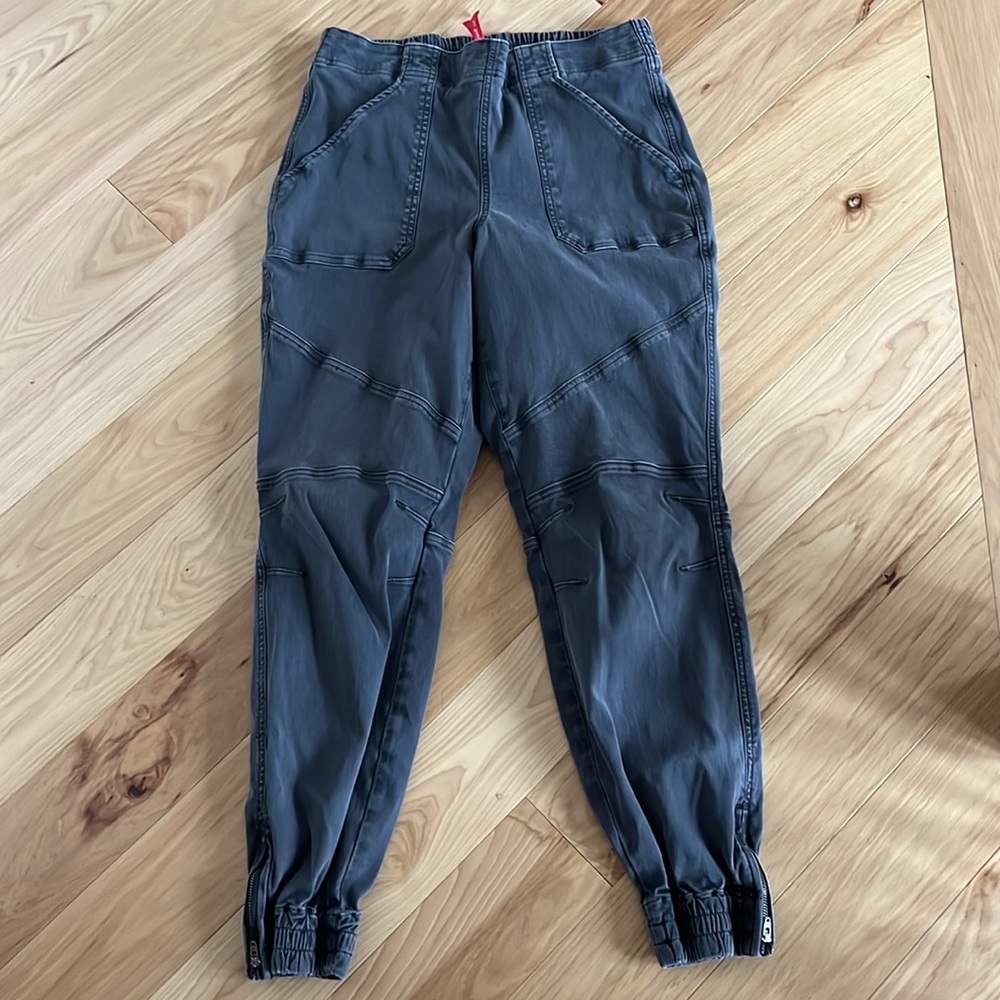 Spanx Stretch Twill Cargo Jogger - Picture 2 of 7